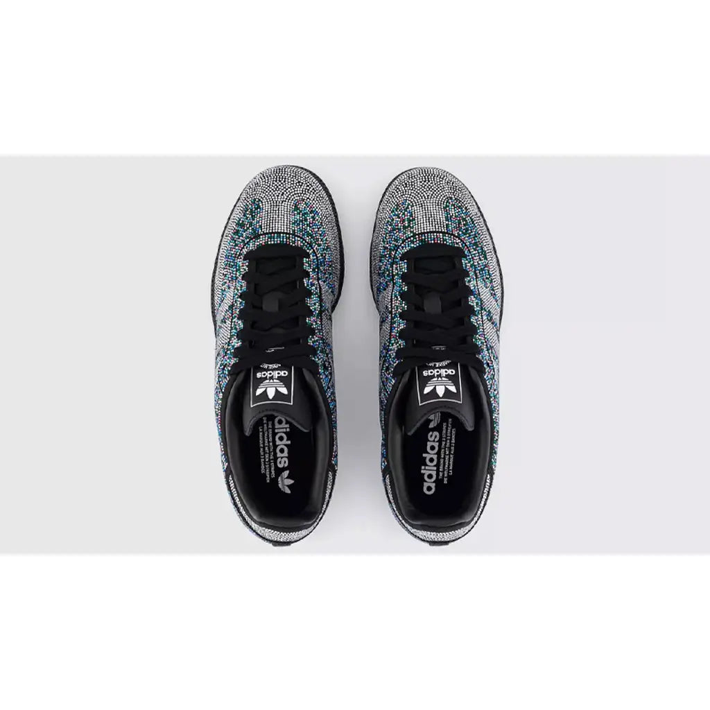 Samba Rhinestone Black Silver