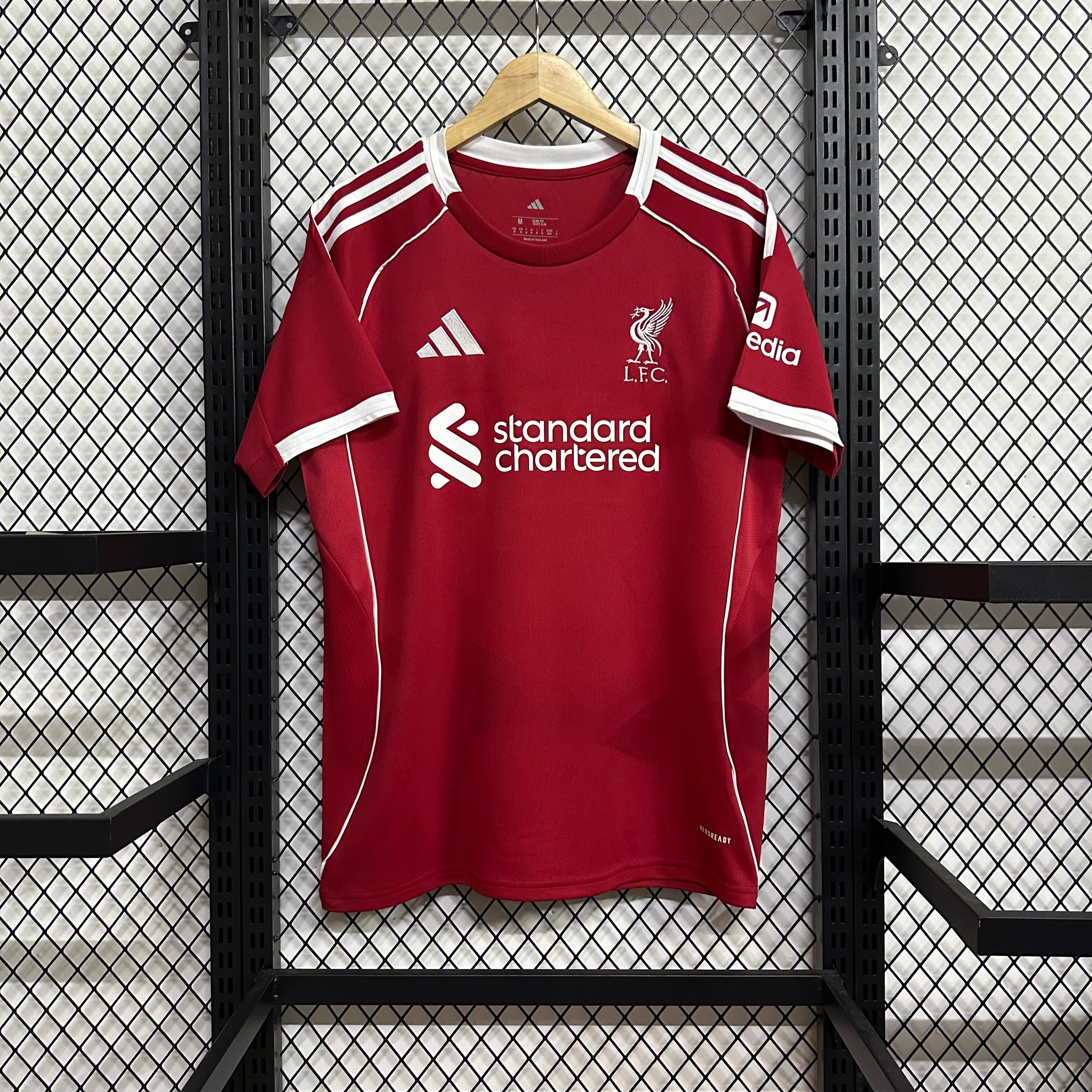 Liverpool Home Kit 2024/25 – Classic Red Edition