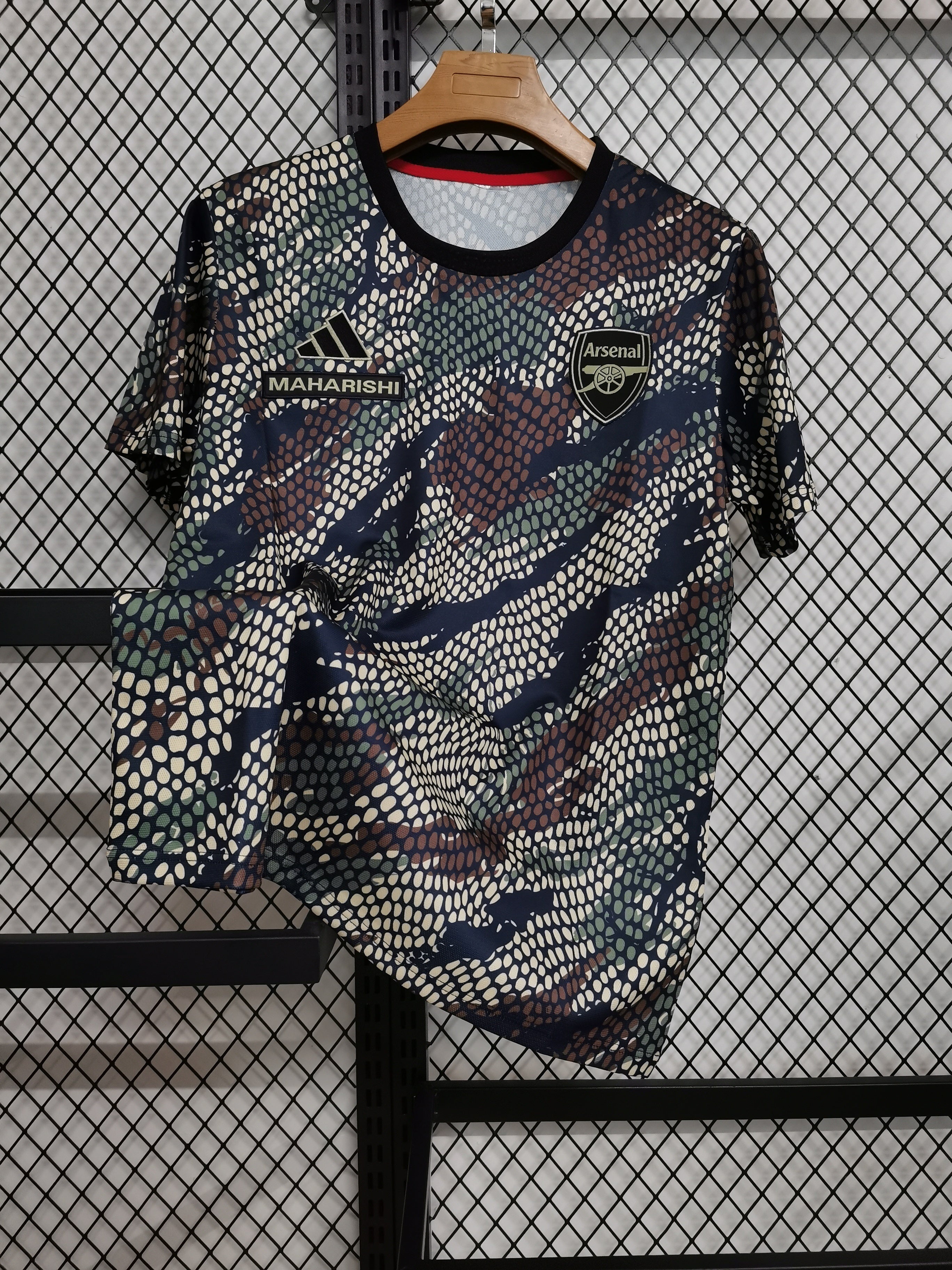 Arsenal x Maharishi Camo Training Jersey – Limited Edition 2024