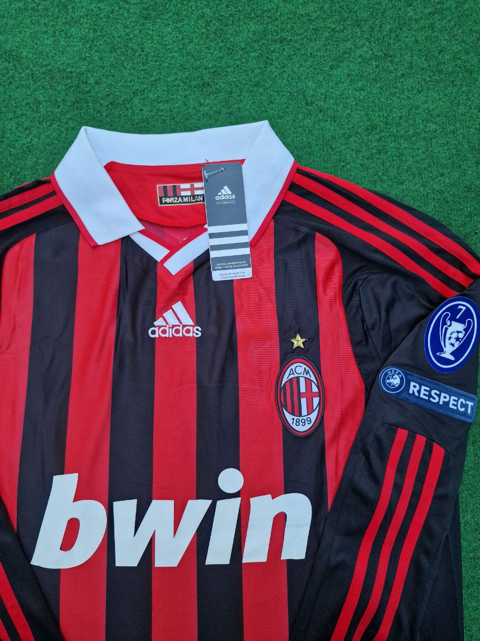 Ronaldinho AC Milan 2009-2011 Long-Sleeve Retro Jersey