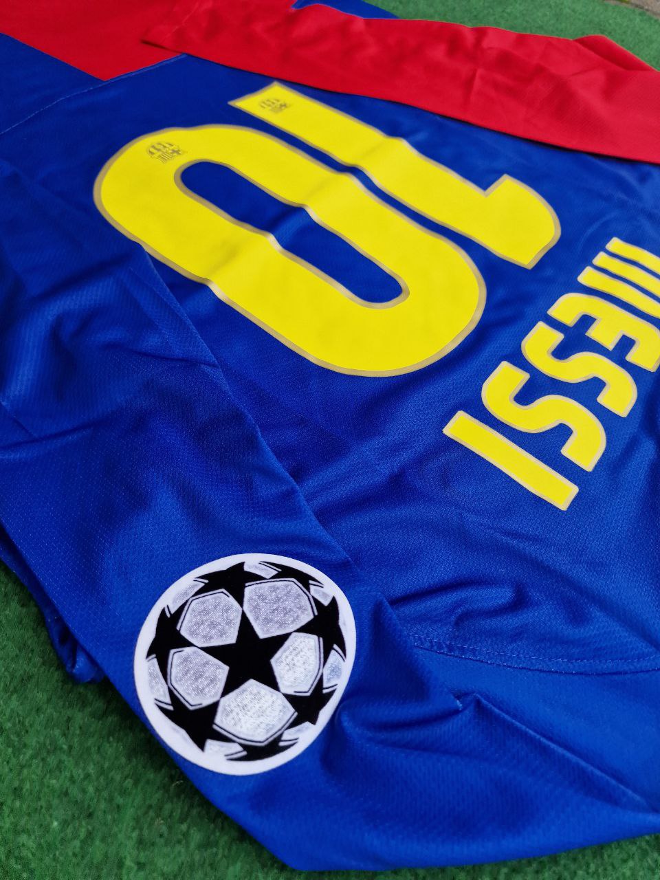 Lionel Messi Barcelona 2009 Rome Champions League Final Retro Jersey